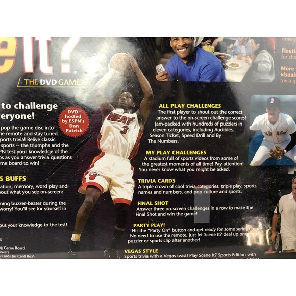 Scene It Sports ESPN The DVD Game Sports Trivia Brand New Sealed - Picture 6 of 9